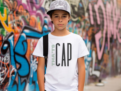 "Thats Cap" Funny Youth Top