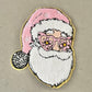 Retro Santa Patch with Pink Hat - Cute Christmas Iron-On Patch for Jackets & Bags