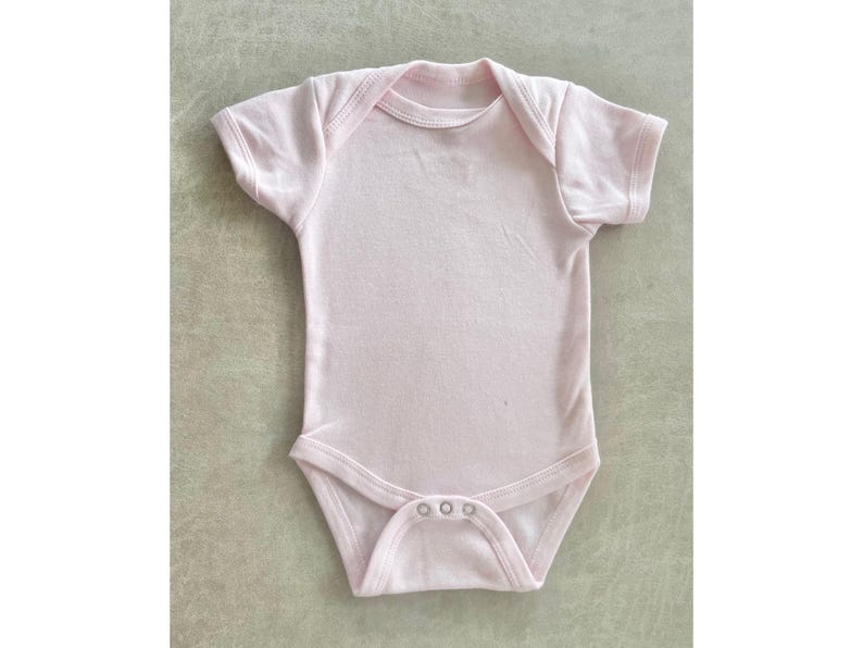 Wholesale Blank Baby Onesies - Soft Cotton Bodysuits Available in Multiple Colors