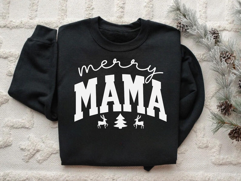 Mommy & Me Merry Matching Christmas Sweatshirts