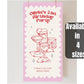 Personalized Birthday Wavy Pink Red Backdrop Banner