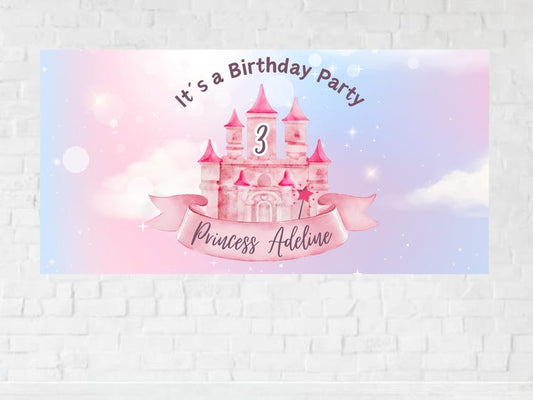 Princess Birthday Party Backdrop