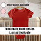 Wholesale Blank Baby Onesies - Soft Cotton Bodysuits Available in Multiple Colors