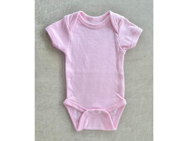 Wholesale Blank Baby Onesies - Soft Cotton Bodysuits Available in Multiple Colors