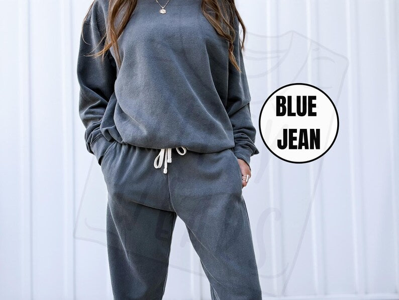 Comfort Colors Unisex Set - Sweatshirt & Sweatpants