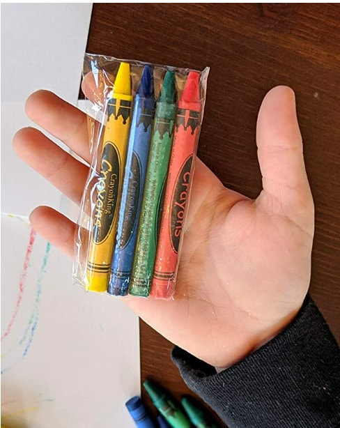 4-Pack Crayons - Party Favors & Coloring Fun