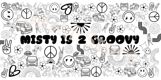 Groovy Peace Sign Happy Smiley Face Coloring