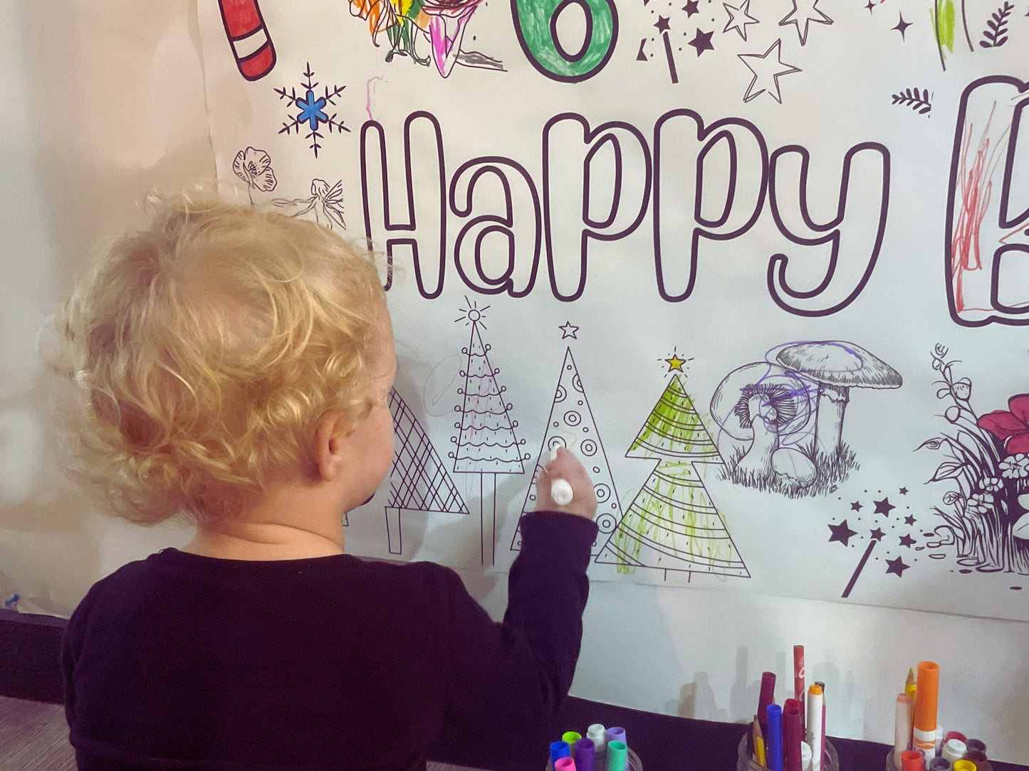 Personalize your own Coloring Banner