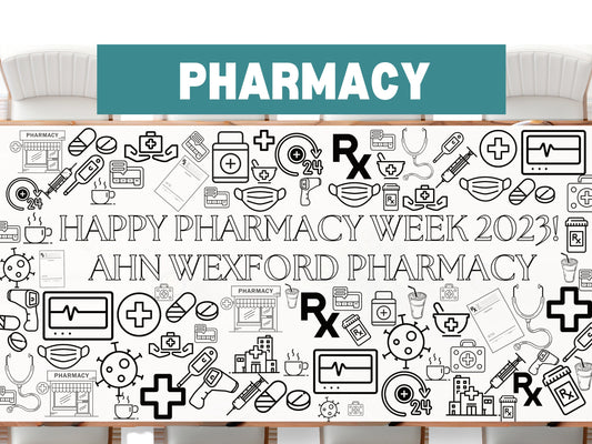 Pharmacy Coloring Activity