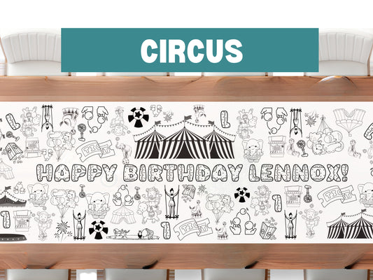 Circus Theme Birthday Party