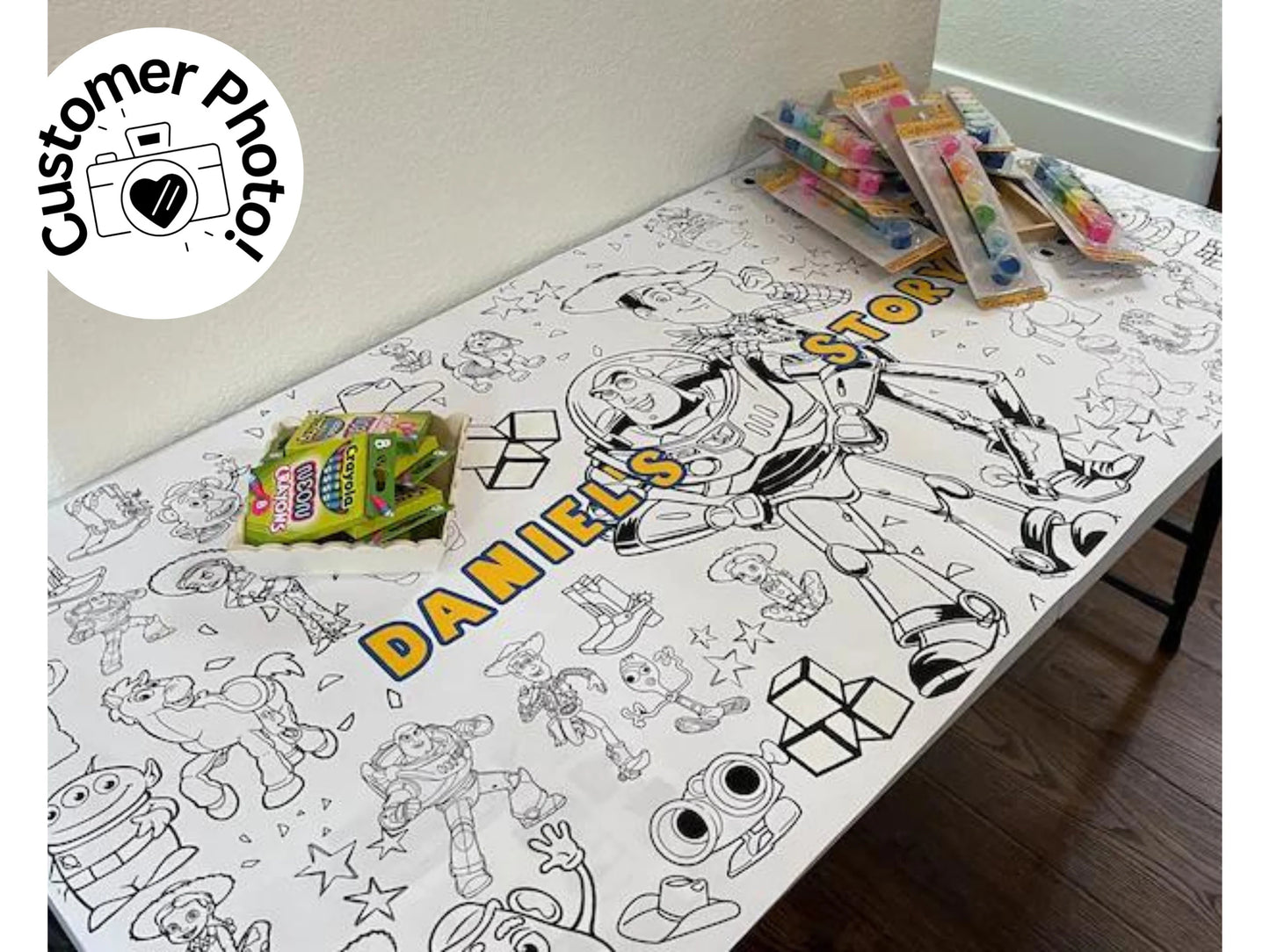 Personalize your own Coloring Banner