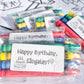 Personalized Name Party Favors Crayon Sets