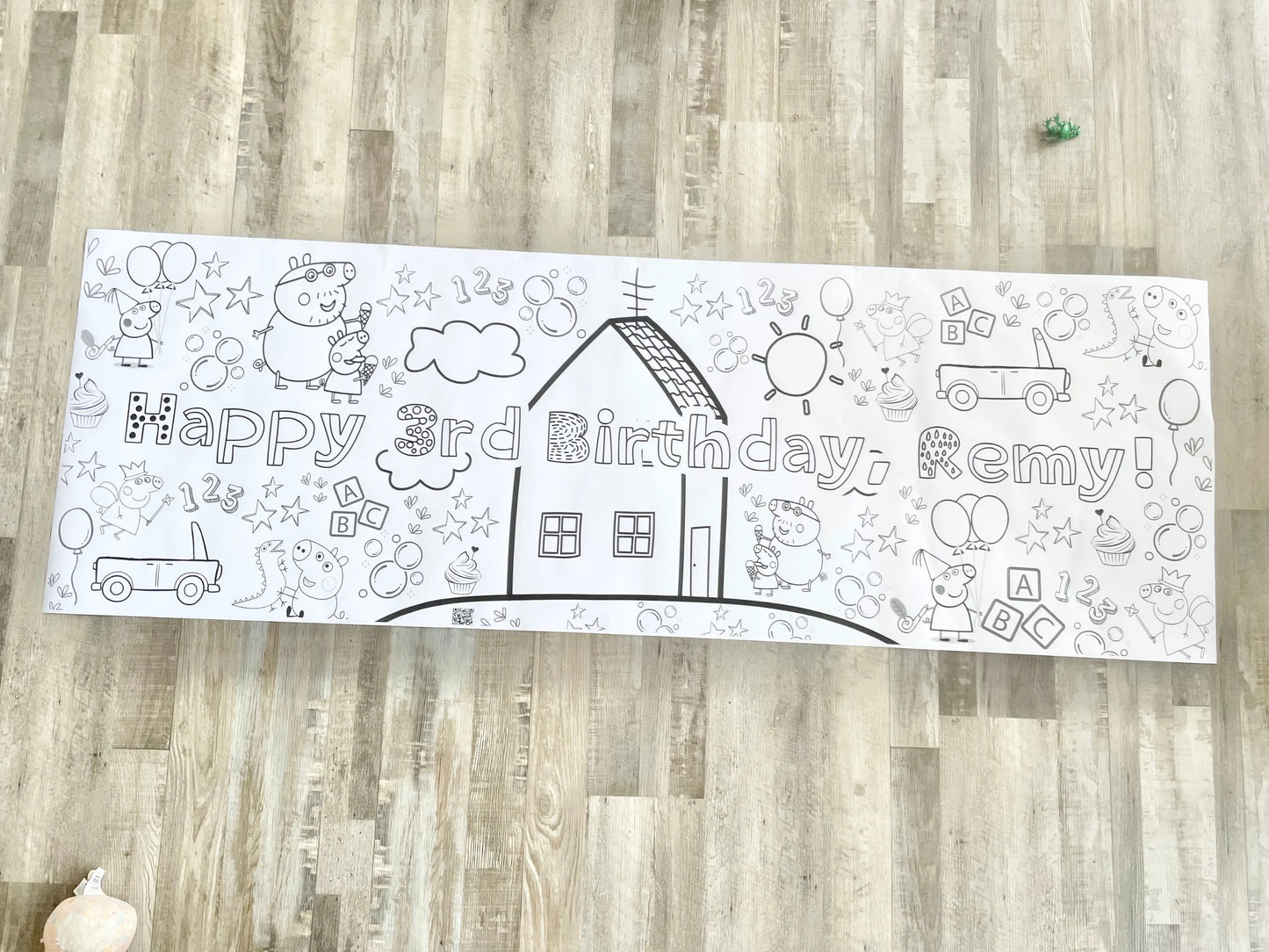 Personalize your own Coloring Banner