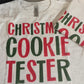 Cookie Tester Holiday Top