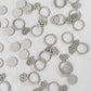 100 Piece Wedding Ring Glitter Confetti