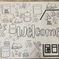 Back to School Coloring Banner for Students